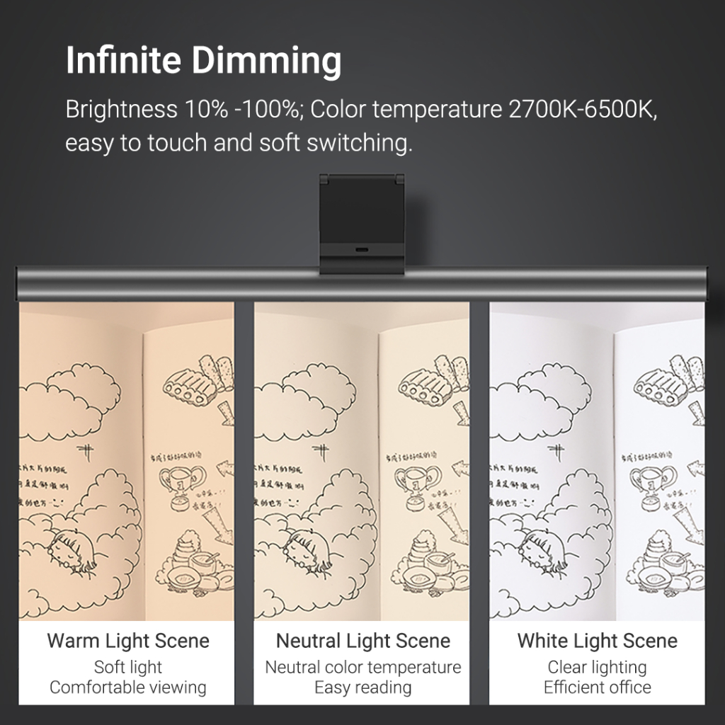 Đèn Treo Màn Hình Máy Tính Xiaomi Youpin Yeelight LibraCD Chất Lượng Cao Hàng nhập khẩu