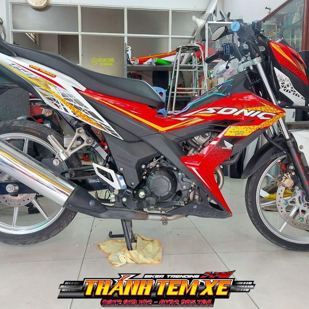 Cần bán HONDA Sonic 150R 2017 Đen Đỏ Trắng Xe Cũ ở Đồng Nai giá liên hệ MSP  956333