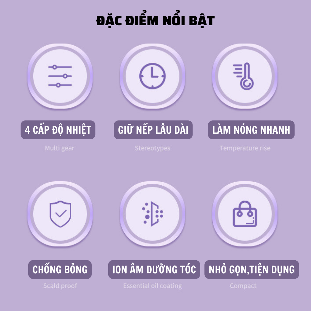 Máy uốn tóc xoăn sóng nước Boorui YS-665 : Máy làm tóc tạo kiểu chuyên nghiệp chuẩn salon,nóng nhanh gốm sứ, ion âm bảo vệ tóc không bị hư tổn, 2 size uốn 32mm & 16mm - Hàng loại 1