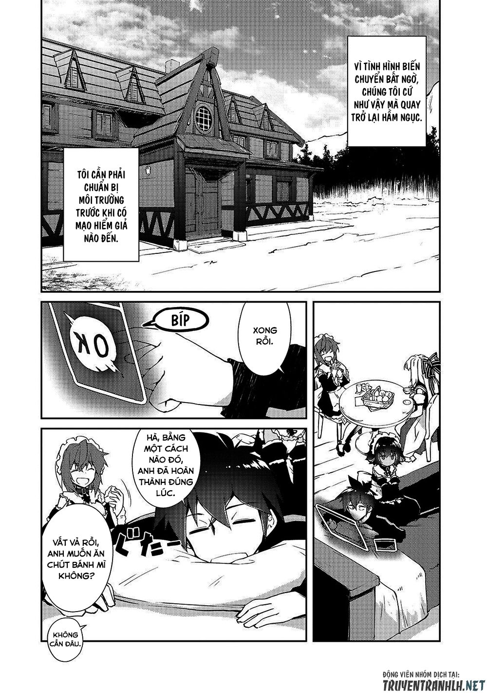 chủ nhân của mê cung rất lười chapter 16 10