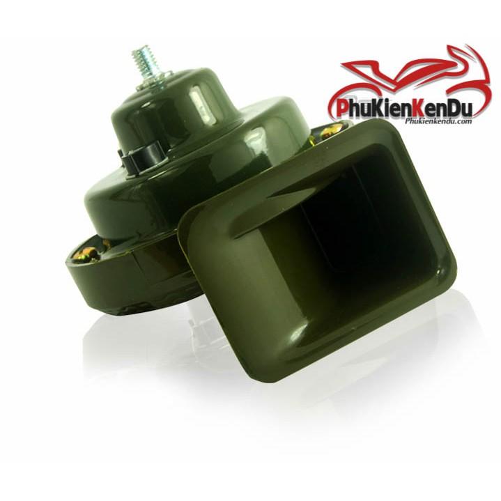 CÒI SÊN 6S XE MÁY MÀU ARMY MỘT CẶP 12V