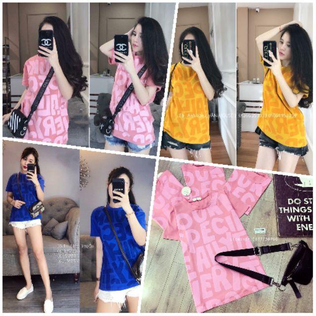 Áo pull chữ cực hot
