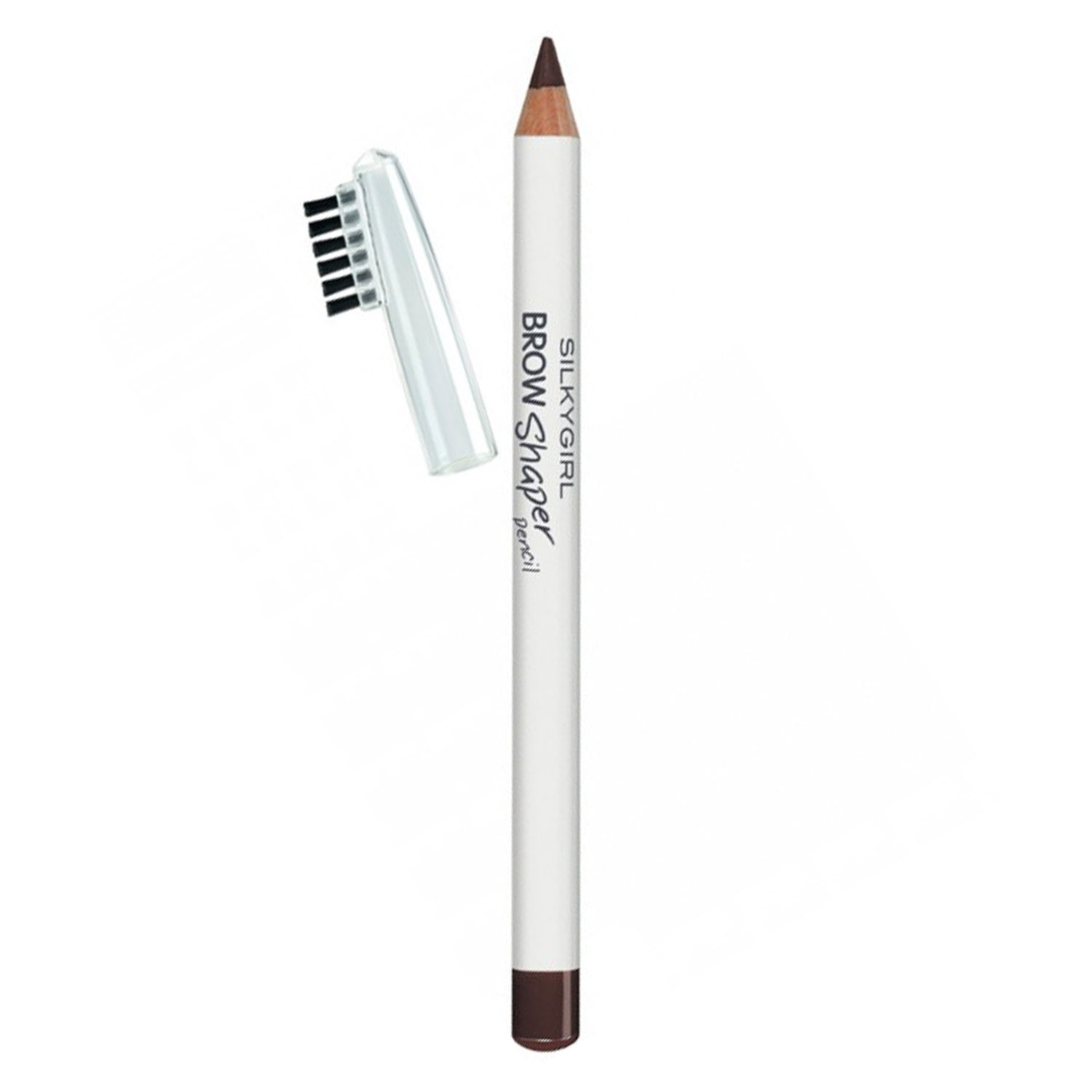 SILKYGIRL CHÌ MÀY KÈM CHỔI BROW SHAPER PENCIL - 01 GREY 1.14g