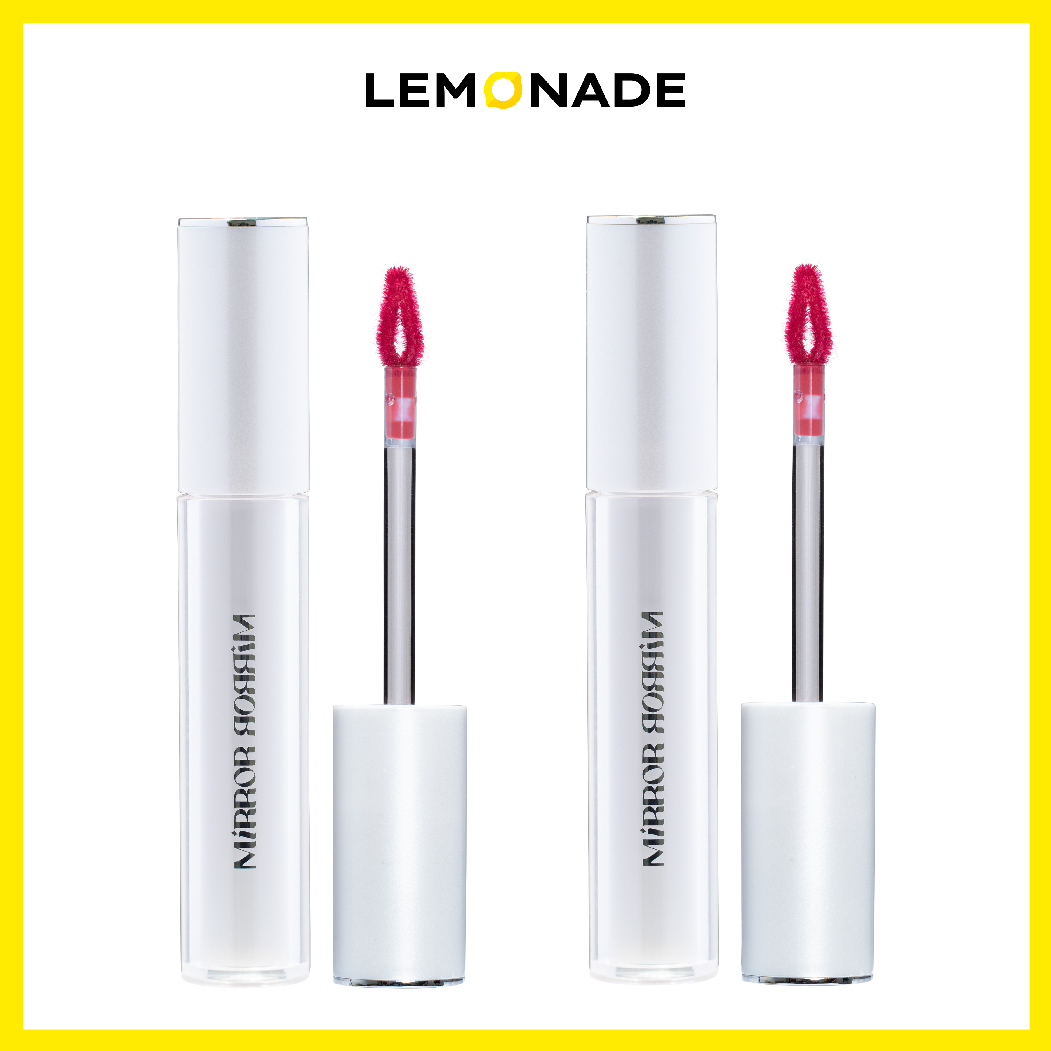 Combo 02 Son tint bóng không dính siêu lỳ Lemonade Mirror Mirror Water Tint