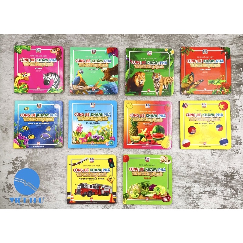 Sách - Trọn Bộ Cùng Bé Khám Phá Thế Giới Xung Quanh