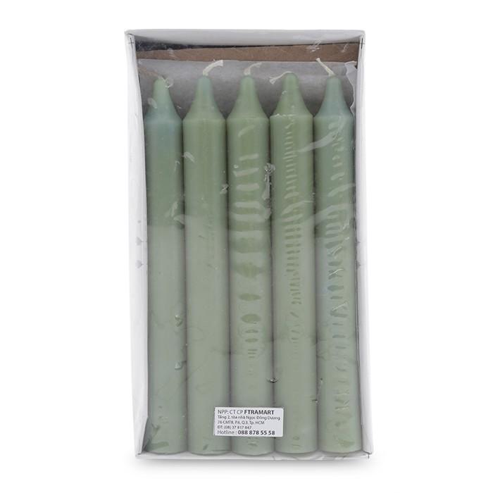 Hộp 15 cây nến thơm thẳng Quang Minh Candle FTRAMART NQM0017 cao 15cm