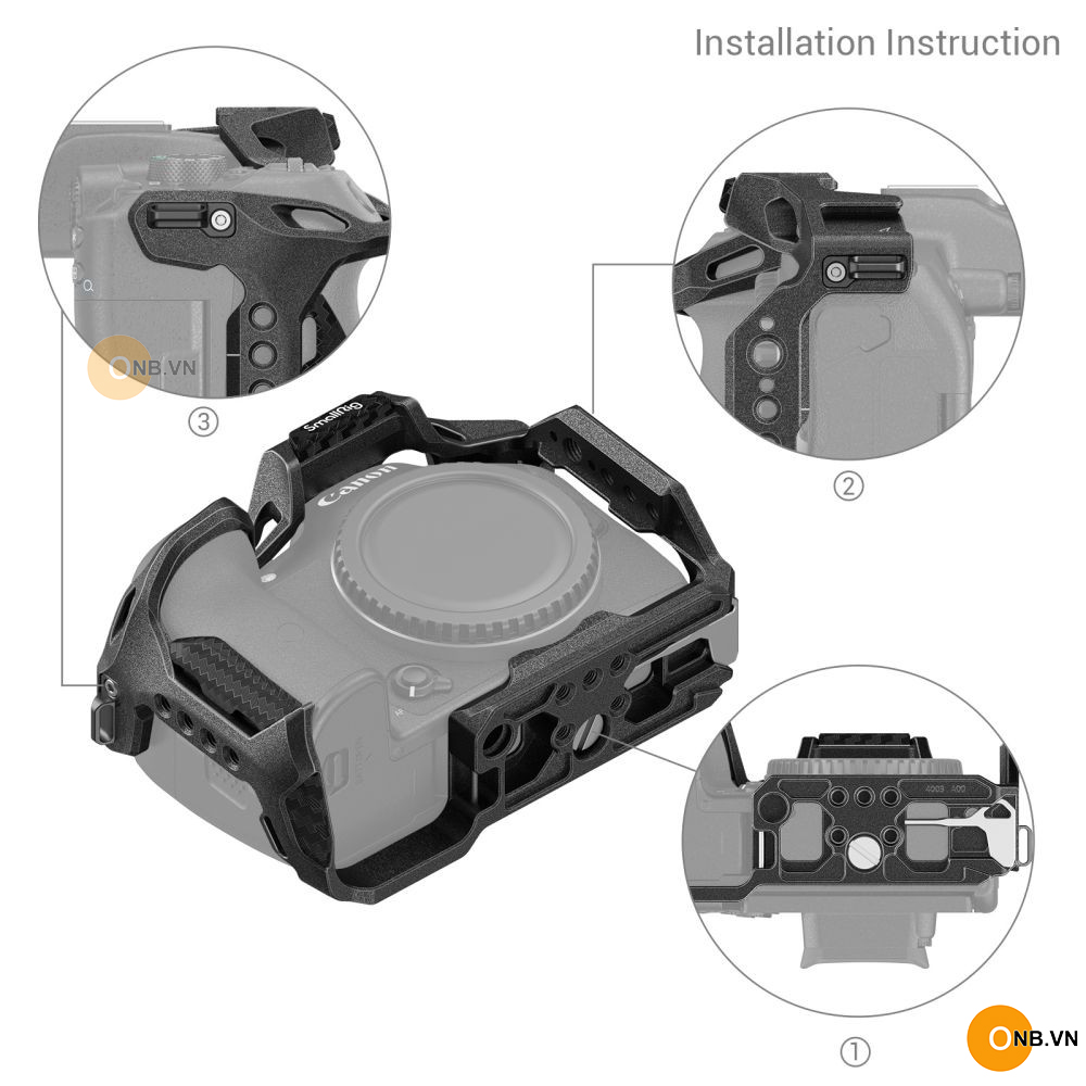 SmallRig Black Mamba Cage Canon R7 code 4003