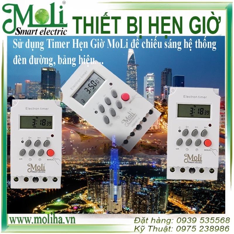 HẸN GIỜ TỰ ĐỘNG KG316 CHO MỌI THIẾT BỊ ĐIỆN MOLI