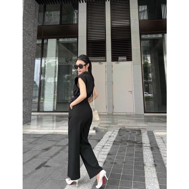 JUMPSUIT VEST QUẦN ỐNG RỘNG