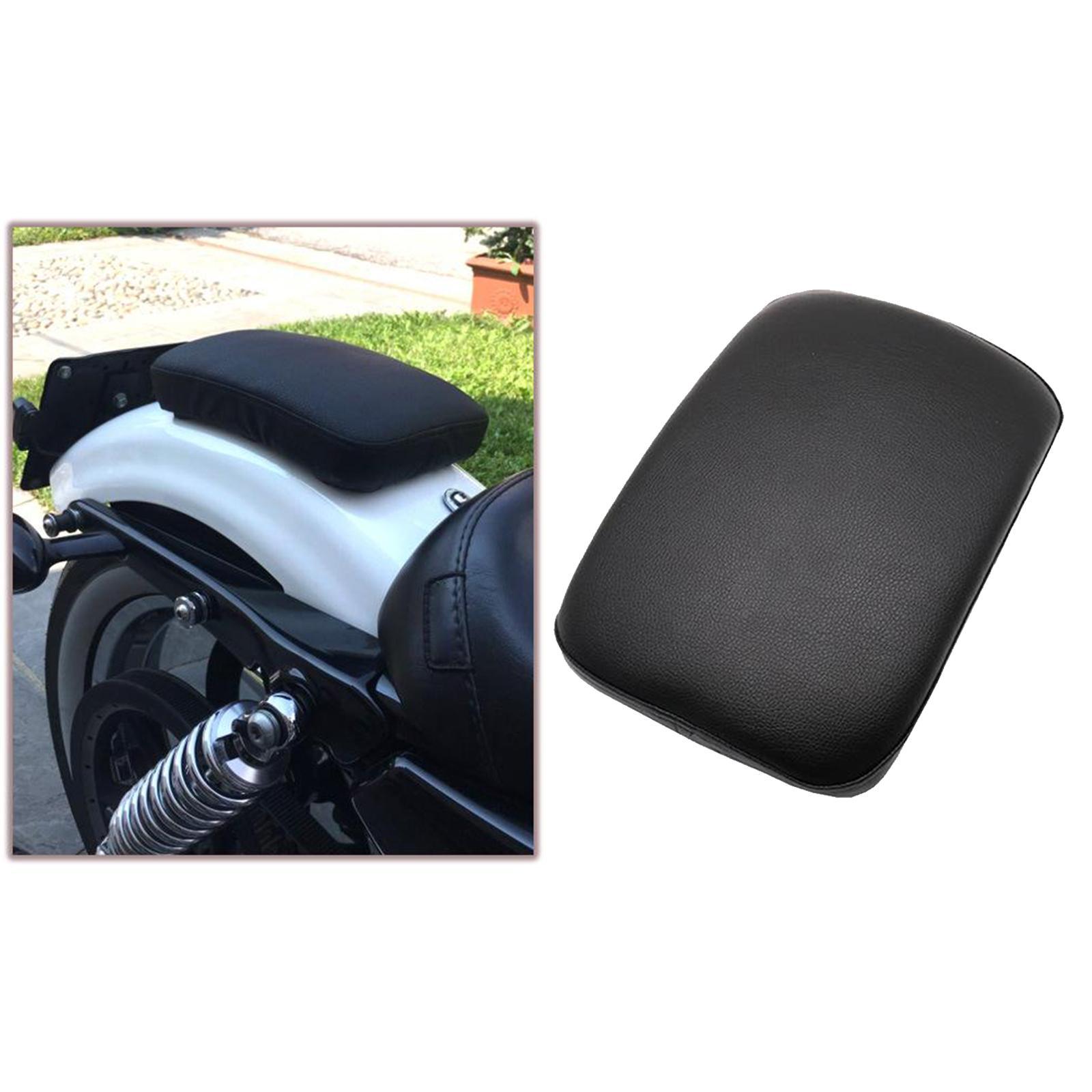 Motorcycle Pillion Passenger Pad Seat for   XL883 Black