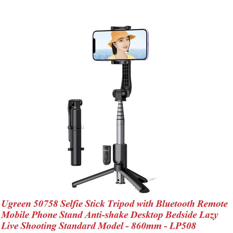 Ugreen UG50758LP508TK GẬY TỰ SƯỚNG TÍCH HỢP TRIPOD - HÀNG CHÍNH HÃNG