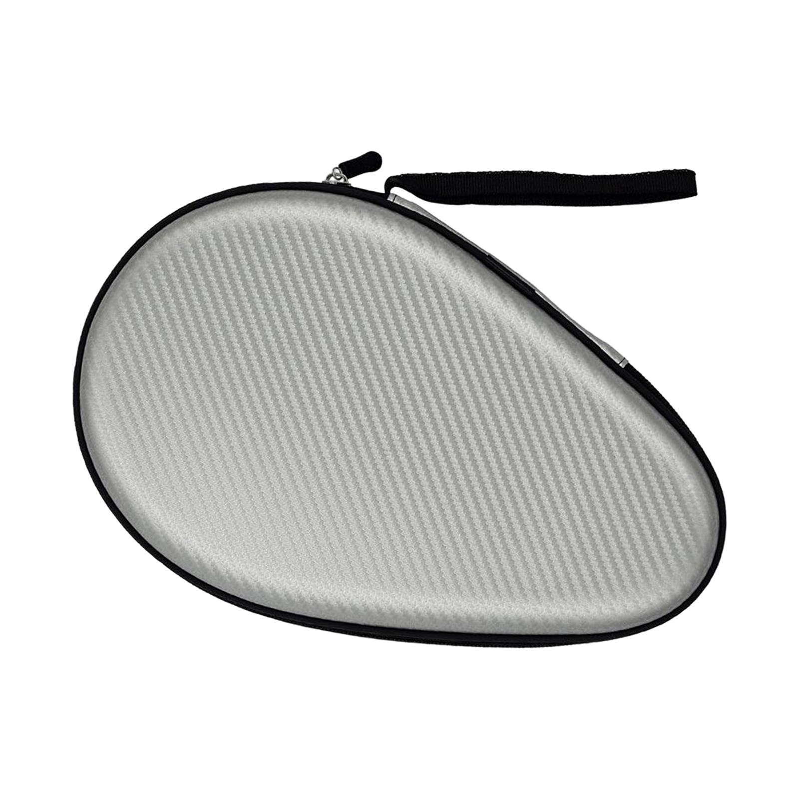 Table Tennis Racket Bag EVA Wear Resistant Sturdy for Outdoor Training