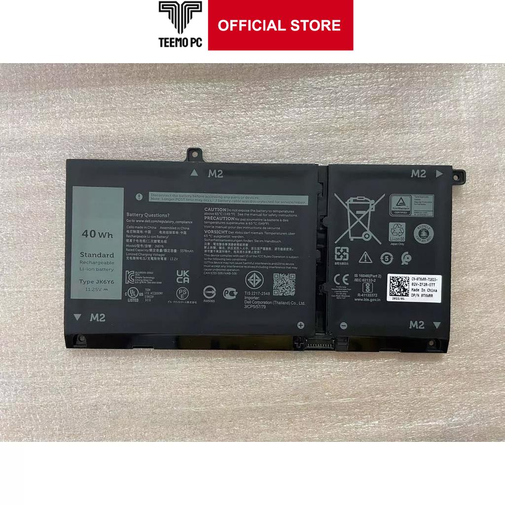 Pin Tương Thích Cho Laptop Dell Latitude 3410 3510 Vostro 5300 5401 5501 Inspiron 5300-Jk6Y6- 40Wh TEEMO PC TEBAT525 Hàng Nhập Khẩu