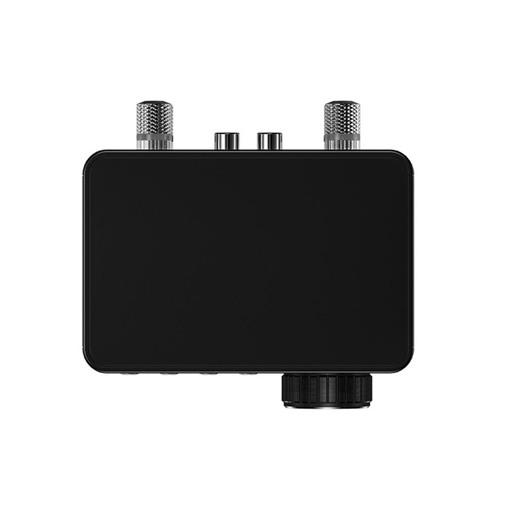 Bộ khuếch đại kỹ thuật số HIFI BT 5.0 Khuếch đại âm thanh nổi công suất nhỏ 100W stereo AMP USB cho gia đình - Màu bạc