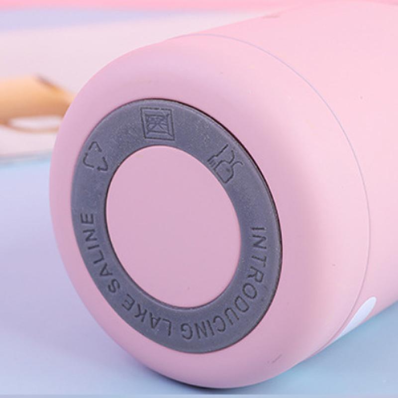 320ML Mini Hoạt Hình Bình Giữ Nhiệt Trẻ Em Học Sinh Dễ Thương Nhiệt Cốc Tập Uống Inox Bụng Ly Di Động Nhiệt Thermocup Dành Cho Trẻ Em