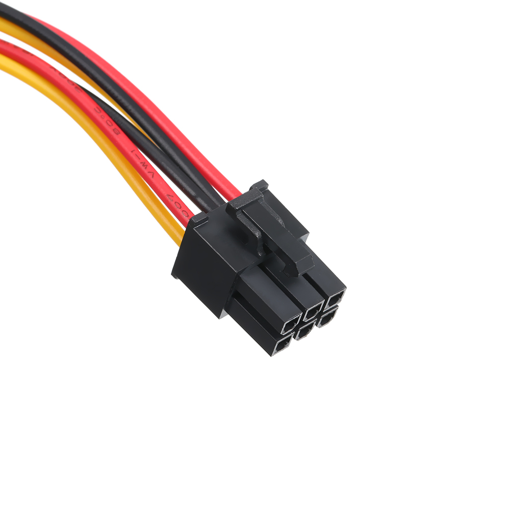 Dây Cáp Cấp Nguồn Màn Hình 4 Pin Molex Đến 6 Pin PCI-Express PCIe