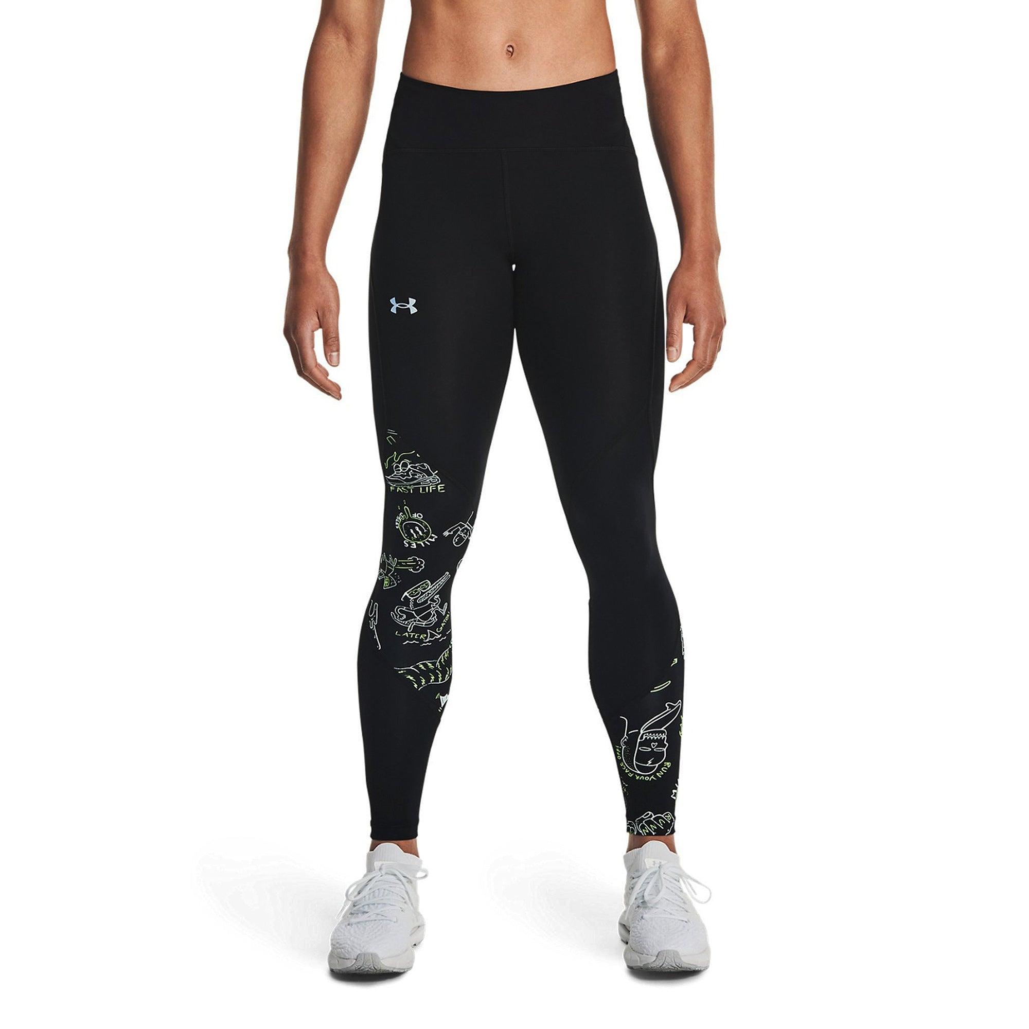 Quần legging thể thao nữ Under Armour Run Your Face Off - 1362717-001