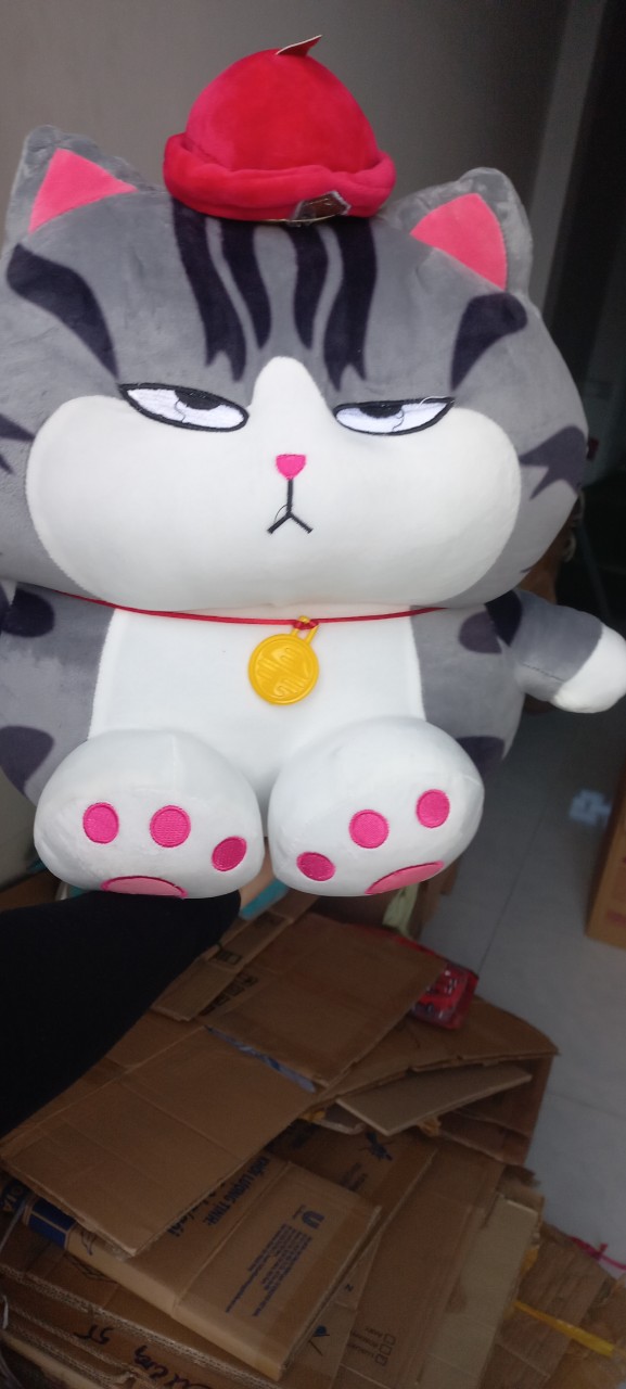 Gấu bông mèo hoàng thượng