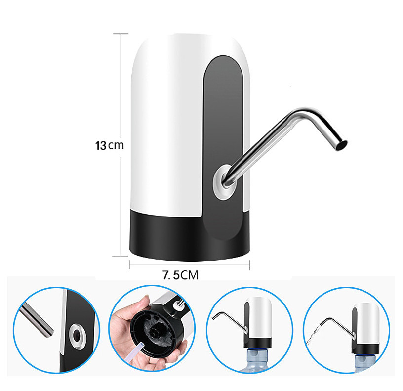 Máy bơm nước uống trực tiếp bình nước lọc tại nhà nguồn USB