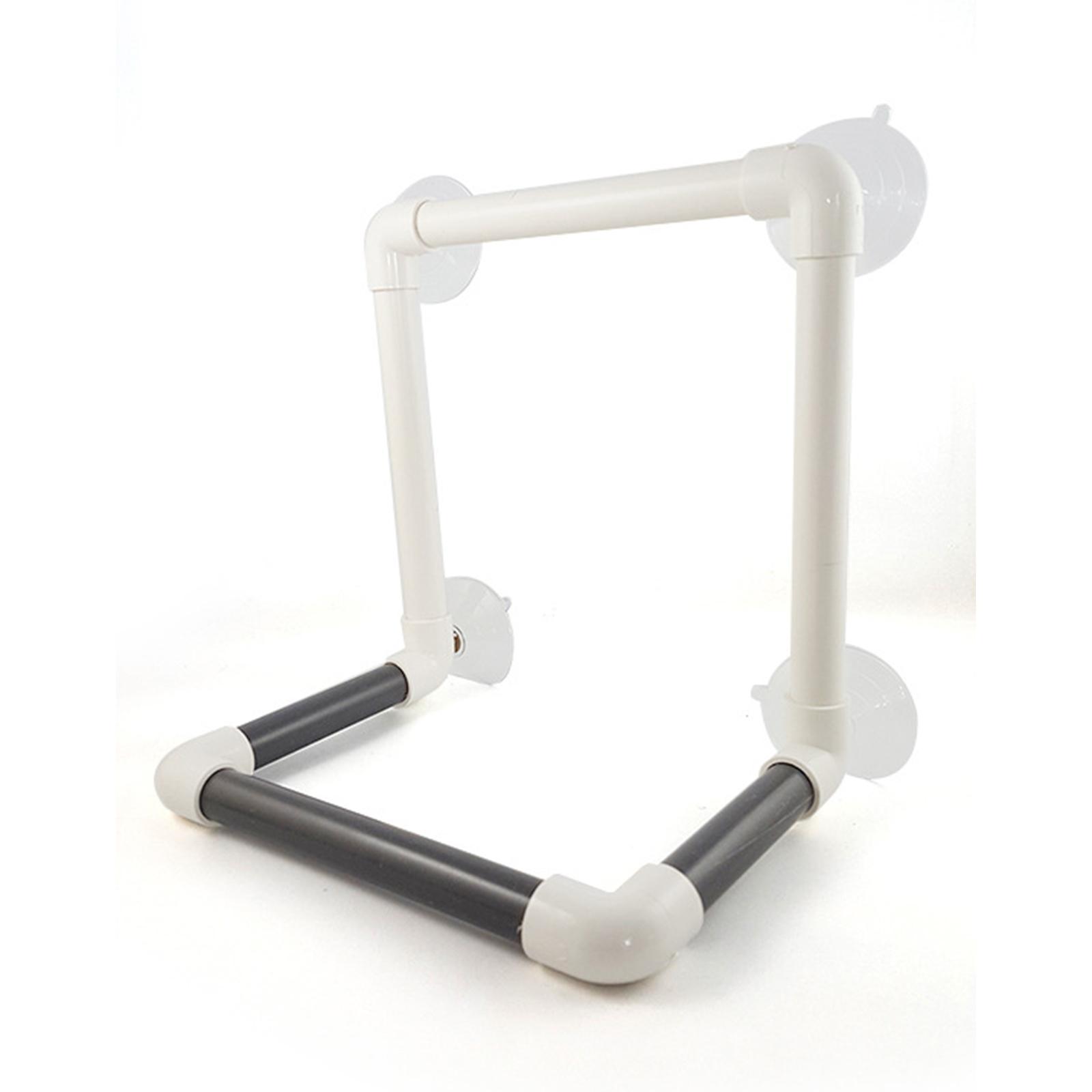 Bird Perch Stand Parrot Shower Stand Suction Cup Standing Toy Window Play