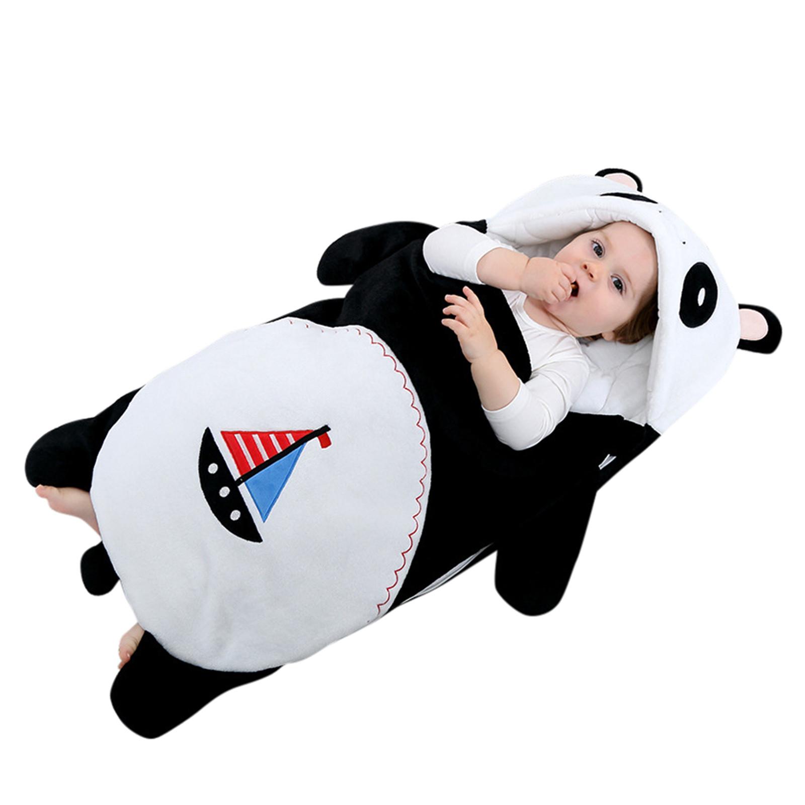 Cho Bé Bé Túi Ngủ Trẻ Em Ngủ Bao Thu Đông Đặc Nguyên Chất Cotton Túi Ngủ Cho Bé Trong Hình Dạng Động Vật