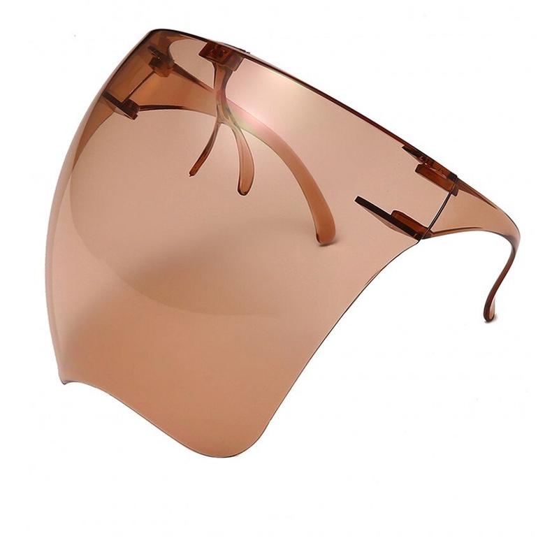 Full Face Shield Anti-splash Face Shield Transparent Goggles Mask Safety Clear Dust-proof Mask Kitchen Tools Cycling Face Mask