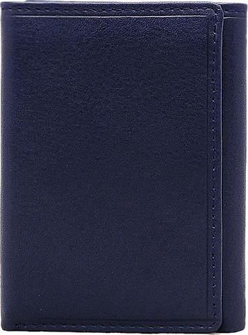 Ví Nam Da Bò Thật Cao Cấp Màu Xanh Navy EVM74