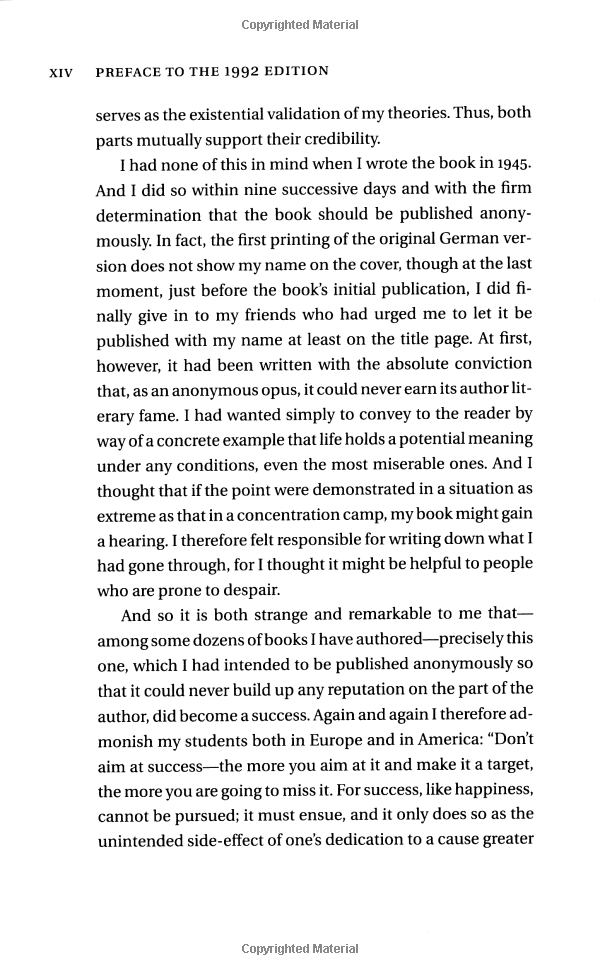 Sách Man's Search For Meaning : The Classic Tribute To Hope From The Holocaust