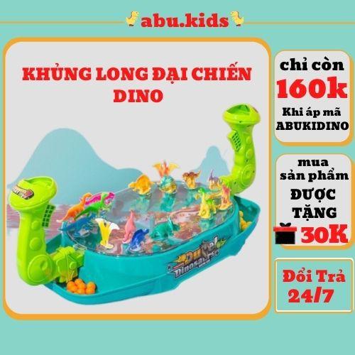 Khủng long đại chiến DINO / Đồ chơi trẻ em khủng long tương tác hấp dẫn