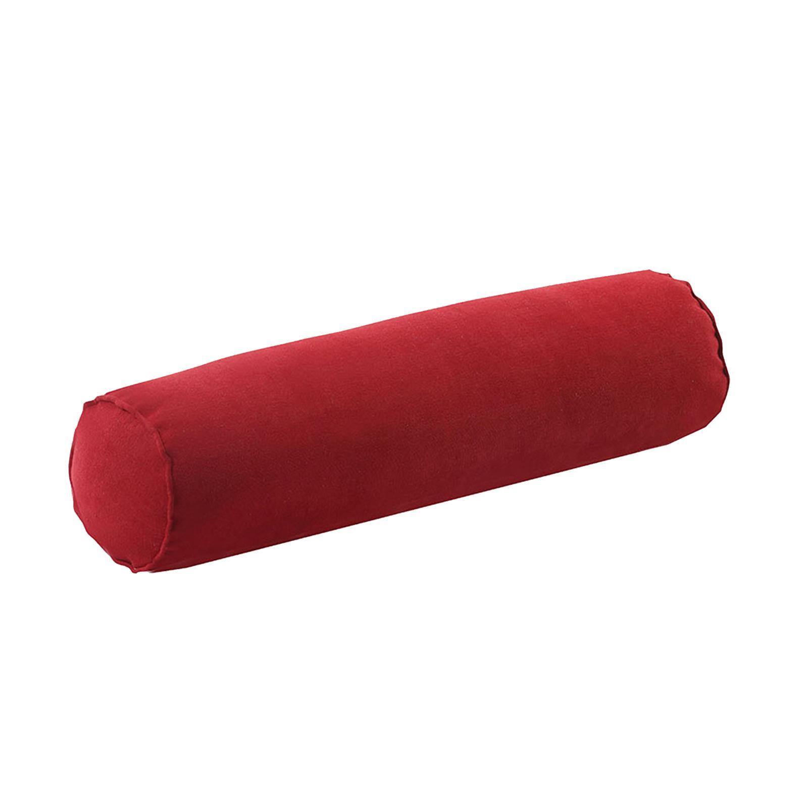 Round Neck Pillow Comfortable Cervical Neck Roll Pillow for  Car Side Back