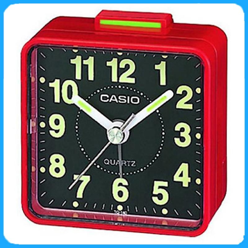 Đồng Hồ Để Bàn - Du Lịch Casio TQ-140-4DF Có Báo Thức, Cỡ Nhỏ ( Kích Thước 57×57×33mm)