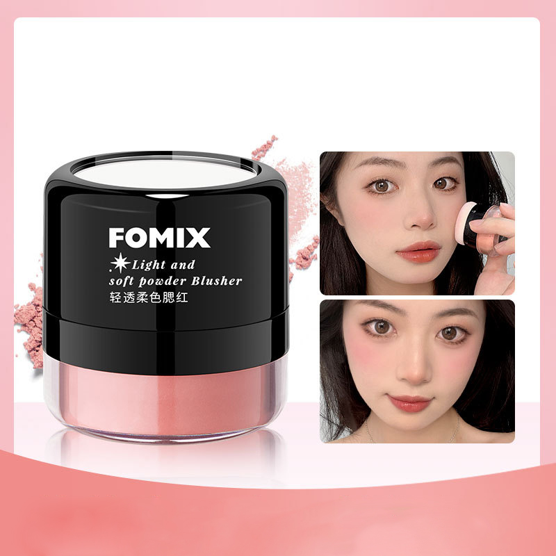 Phấn má hồng Fomix Light and Soft Blusher mỏng mịn tự nhiên 50g