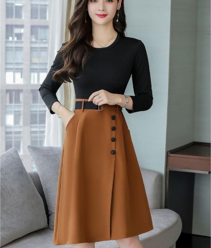 Chân váy Rinzy kèm belt sang trọng