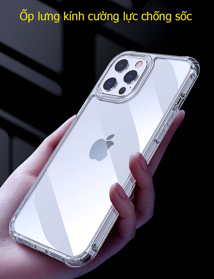 Ốp cường lực cho iPhone 14 pro max/13 pro max âm thanh 6D - hàng chính hãng