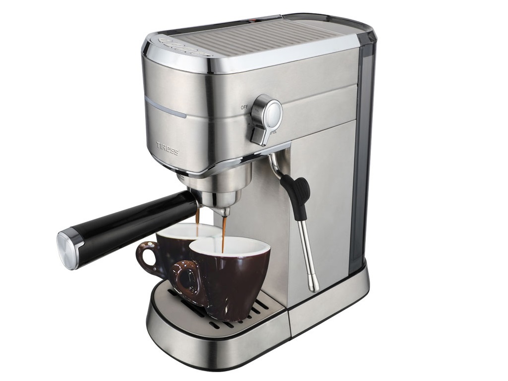 Máy pha cà phê Espresso Tiross TS6212 - Hàng Chính Hãng