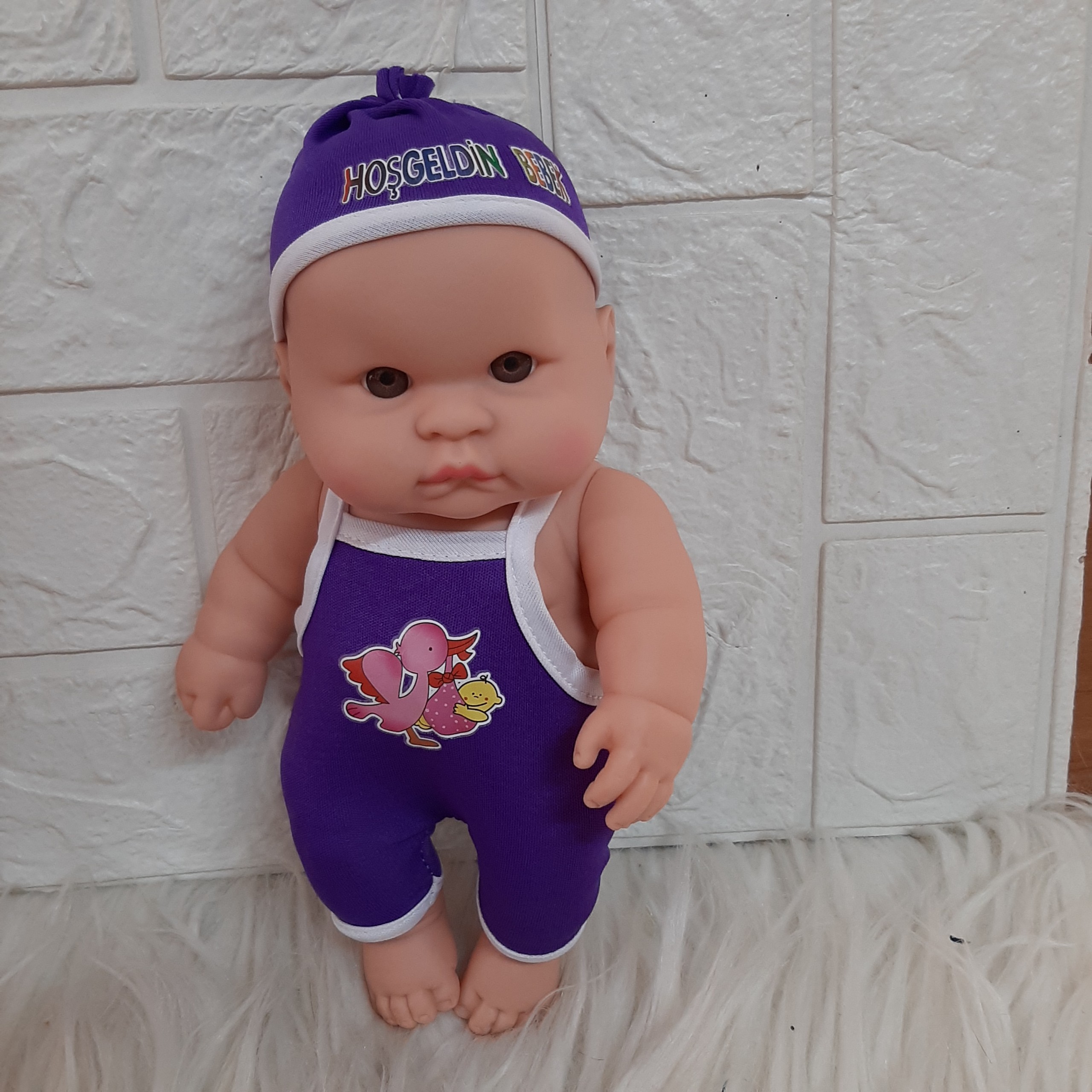 Búp Bê Nhựa Tái Sinh 24 cm - Baby Full Silicon 10 icnh Doll