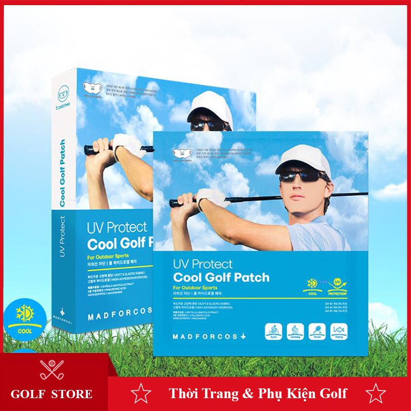Mặt nạ golf nam Collagen chống nắng dưỡng da mặt khi lên sân