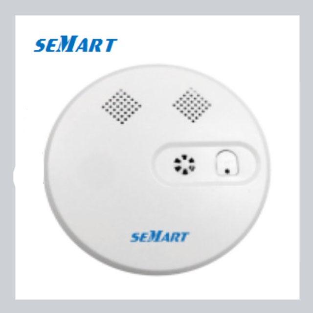 Cảm biến khói không dây Semart SM-288W, Âm thanh kêu to, báo cháy nhạy bén, khu vực phát hiện rộng 20m2,Vật liệu ABS