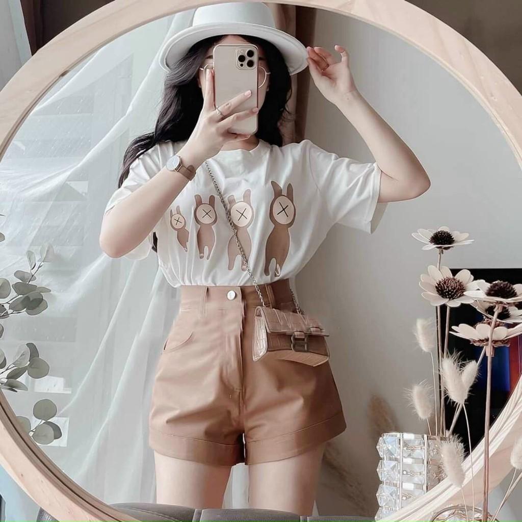 Sét bộ đùi áo họa tiết siêu xinh