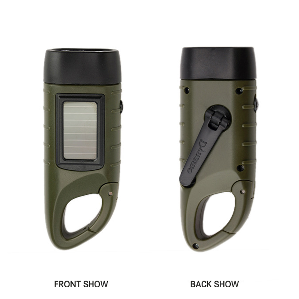 Đèn Led Sử Dụng Năng Lượng Mặt Trời Có Tay Quay