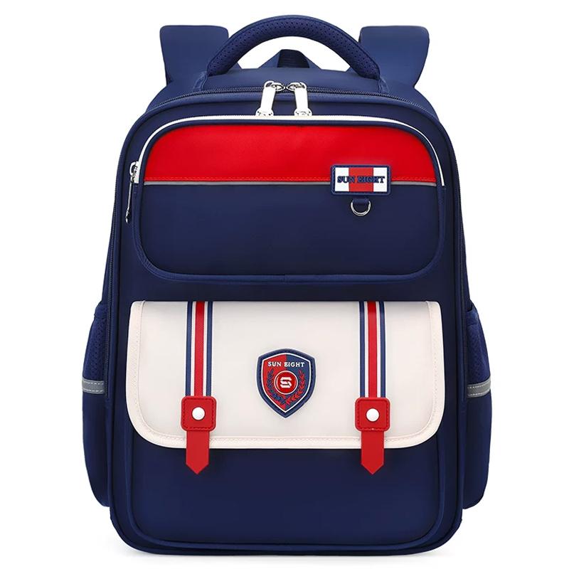 Ba Lô Thời Trang - Sun Eight 22292 - Màu Xanh Navy Và Đỏ