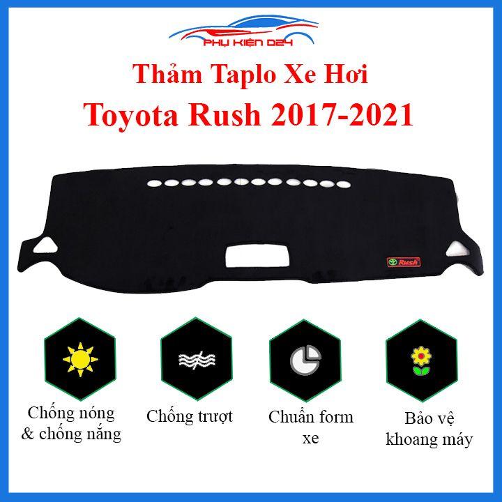 Thảm taplo Rush 2017-2018-2019-2020-2021-2022 chống nắng nóng làm mát xe mở rộng tầm nhìn