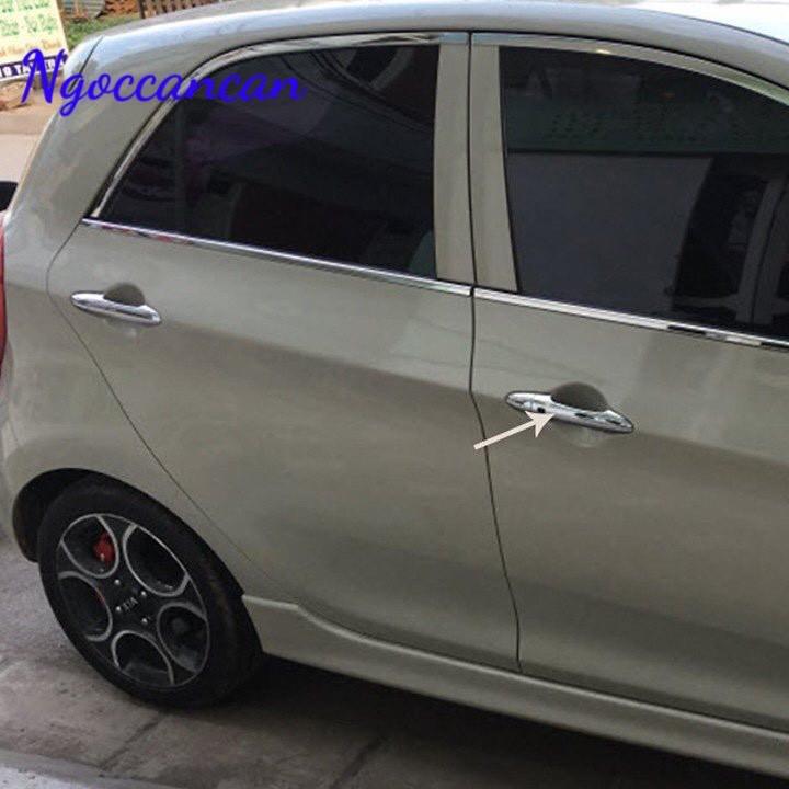 Ốp Tay Nắm Cửa Xe Kia Morning 2016-2020