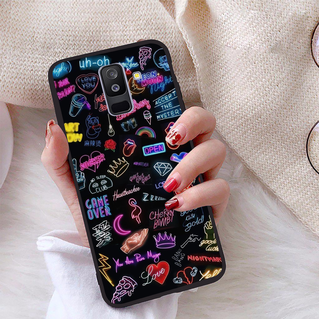 Ốp lưng dành cho Samsung Galaxy A6 Plus 2018 viền dẻo TPU Bộ Sưu Tập Phong Cách Tự Do - Hàng chính hãng