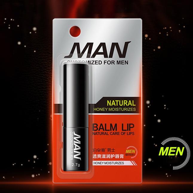 Son dưỡng mềm môi cho nam Bioaqua Men's Moisturizing Lip Balm 2.7g