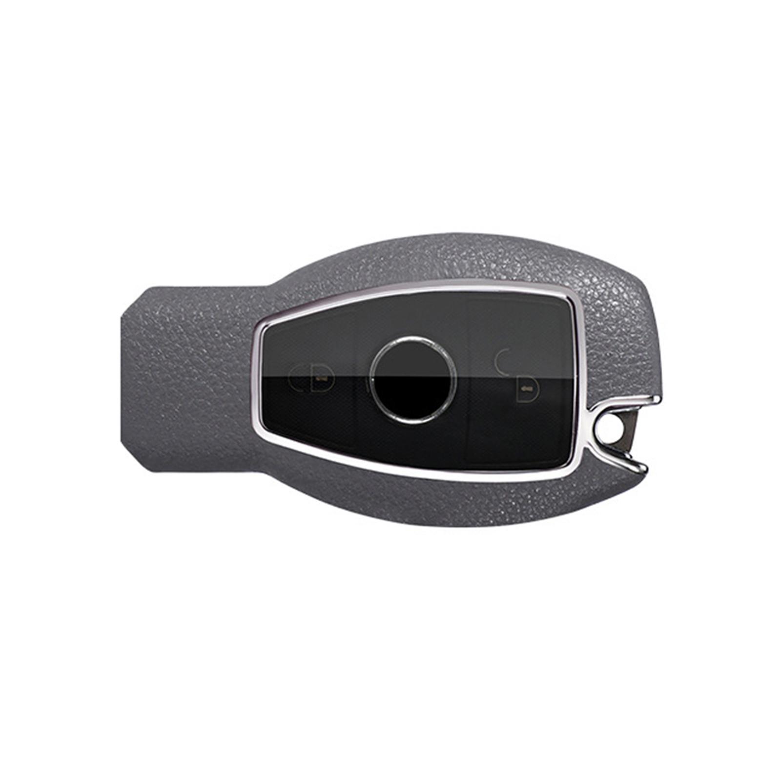 Car Key Fob Case Holder Protector for Mercedes- A B Class ml Gray