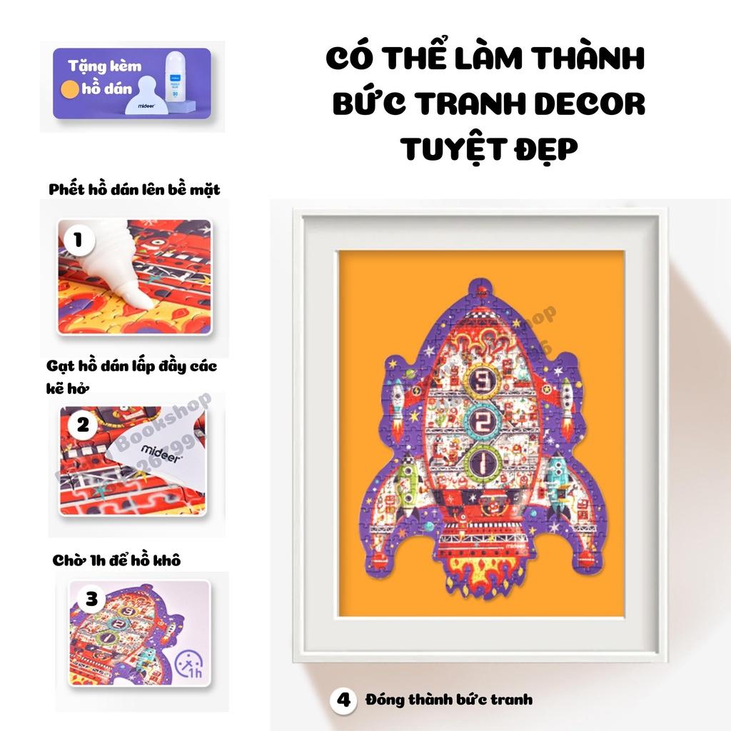 Đồ Chơi Xếp Hình Nghệ Thuật 230pcs - Mideer Irregular Puzzle