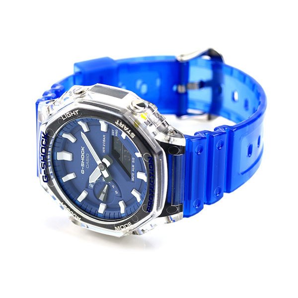Đồng hồ nam dây nhựa Casio G-Shock chính hãng GA-2100HC-2ADR (45mm)