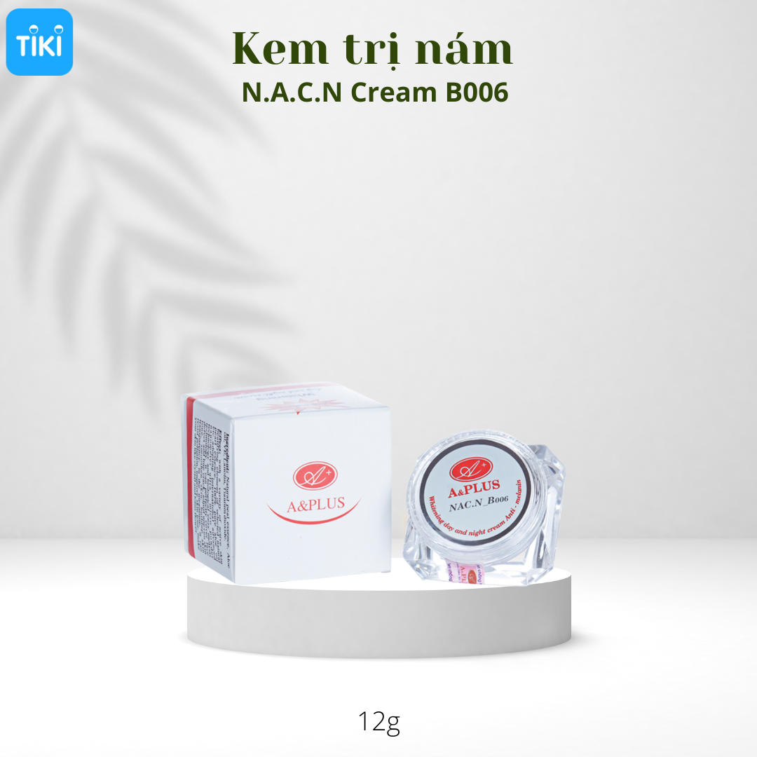 Hỗ Trợ Trị Nám Làm Trắng Giúp Da Tươi Trẻ A&amp;Plus B006 (12g)