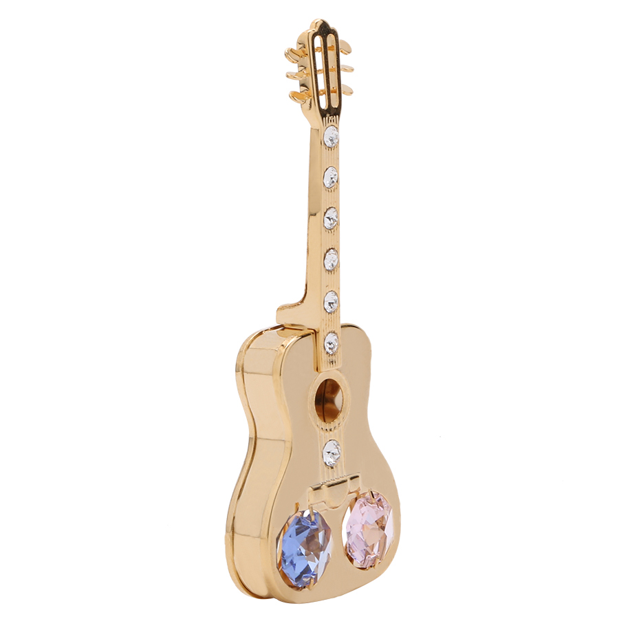 Đàn Guitar Phủ Vàng Crystal Temptations 24K No.9 (4 x 11 cm)